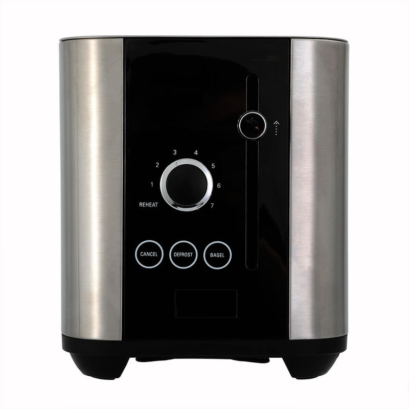 Cord Storage Small Brushed Stainless Steel Toaster 2 Slice 1000W
