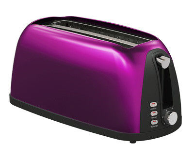 Customized Cord Storage Brushed Steel Toaster 2 Slice Stainless Steel
