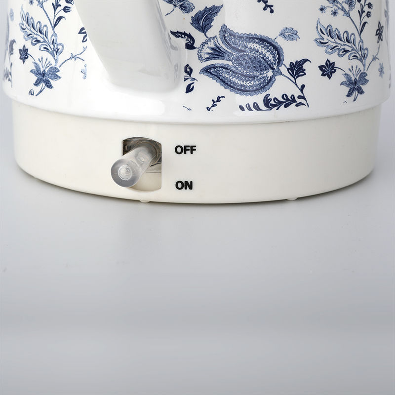 1.6L Auto Shut Off Vintage Electric Ceramic Kettle Boil Dry Protection
