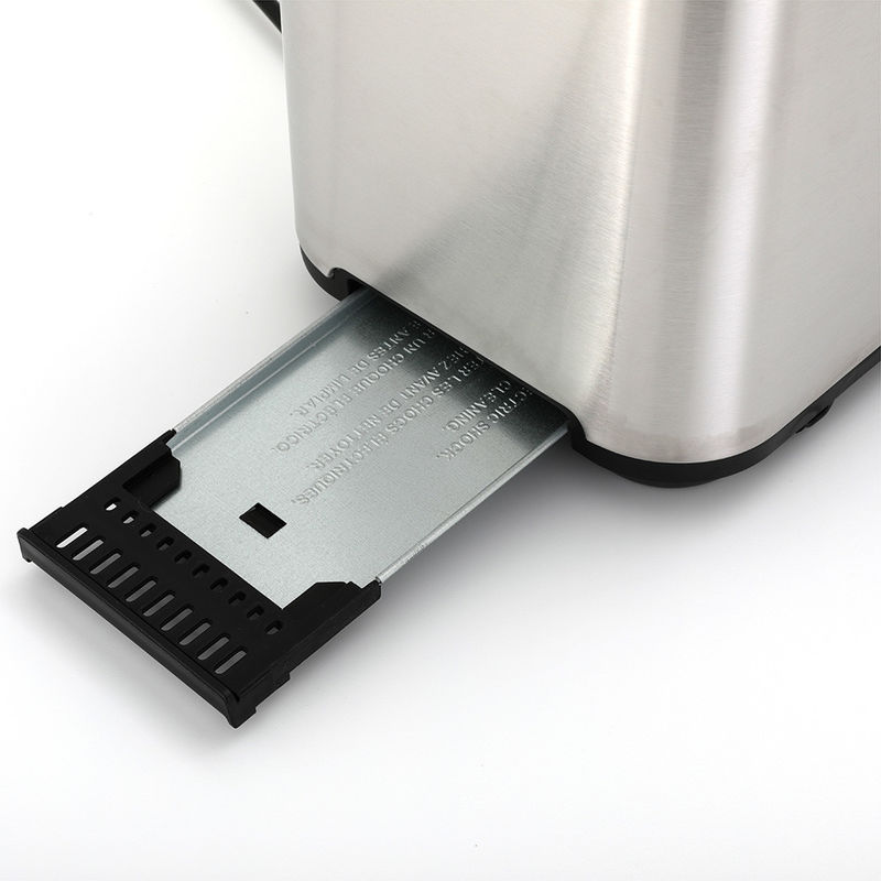 6 times setting stainless housing with Cancel/reheat/defrost function with indicatelight 2 Slices Toaster