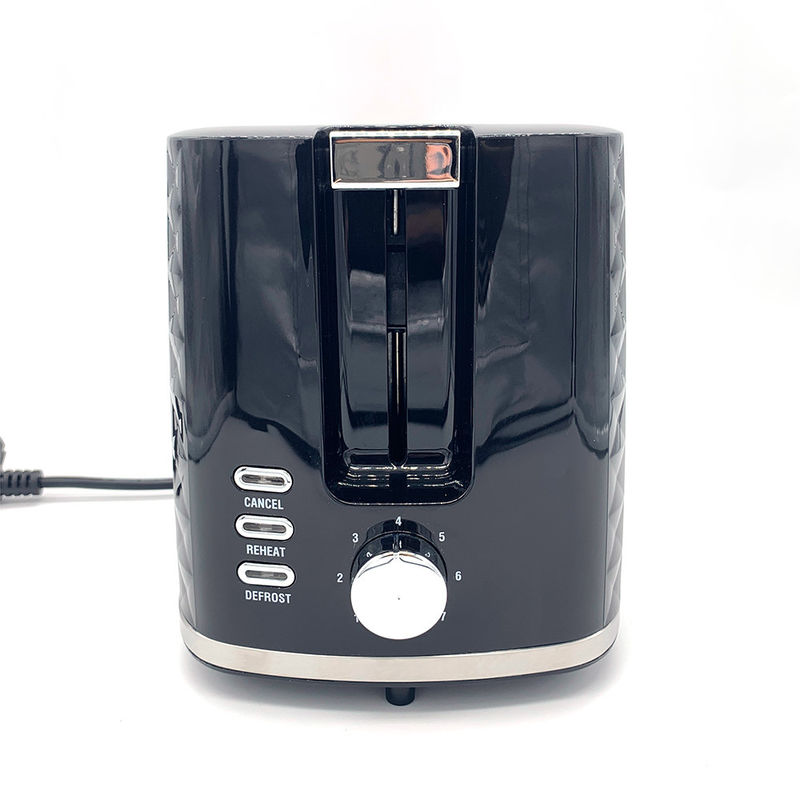 2023 popular Kitchen Fashion 2 Slice Stainless Steel Defrost Function Toaster oven Kitchen Appliances Toaster Machine