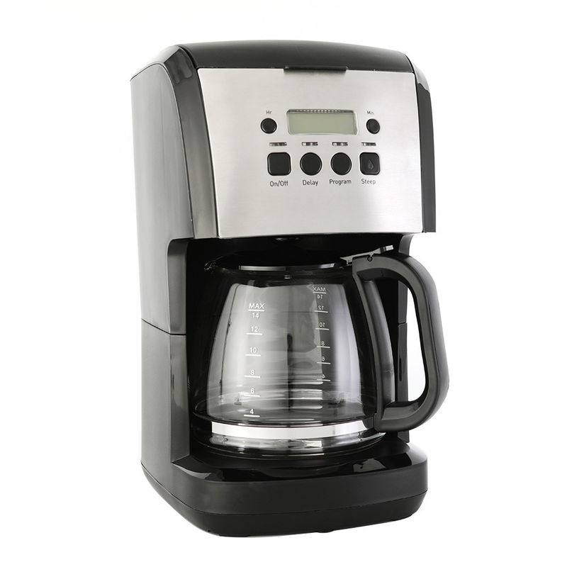 Customized Household Filter Coffee Maker Electric Compact Lightweight For 14 Cups