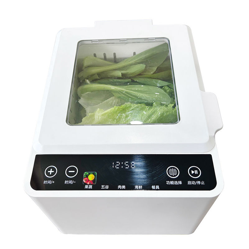 TFT Touch  Fruits Vegetables Cleaner Industrial Bubble Cleaning Food Machine For Pesticide Residue