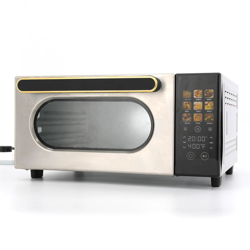 Touch Screen 1800 W 12l Power Air Fryer Oven Home Use Stainless Steel For Small Kitchen